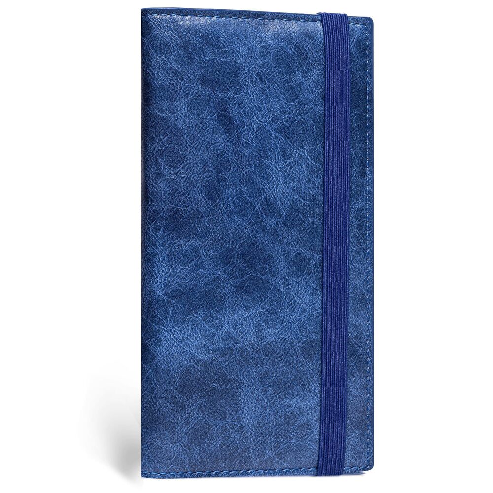 8189 Checkbook Cover & , Premium Vegan Leather Checkbook Holder Slim